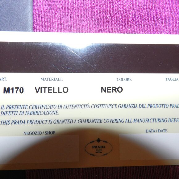 Vintage Prada Tessuto Nylon & Leather Handbag and Prada Nero Leather Wal… - Picture 13 of 16